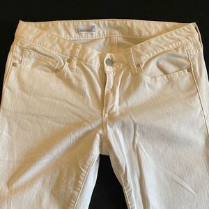Gap Always Skinny Size 28 White Denim Jeans 1969